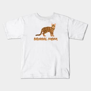 Bengal Mom Kids T-Shirt